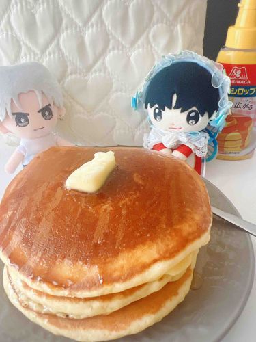 ホットケーキはメイプルシロップ派🥞