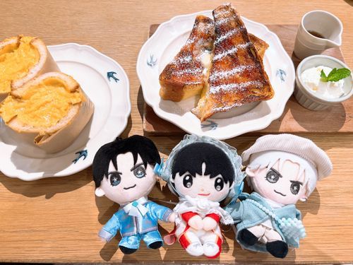 名古屋で食べたたまごサンドとフレンチトースト、おいしかったよねぇ🍞🐣‪
