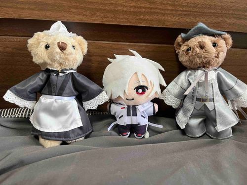 こないだみてきたゴーストアンドレディでぬい主がおむかえしたしんいりたちだよ👻🕯️