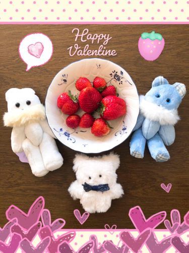 いちごパーティー❣️🎉
あまずっぱくていいかおり
いちごだいすき🍓🍓🍓