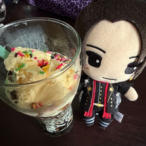 朝仕込んだコーヒーゼリー！
