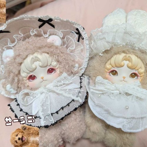 粉雪ちゃんとミルクティーちゃんです！
羊と甘い夢をみなから眠ろう。‎🩷💤😪💤というコンセプトらしいです。
主はMimiと申します🌷よろしくお願いします(*´∀`)ﾉ