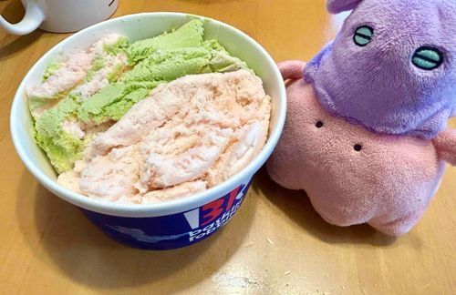 春のアイスだね🌸