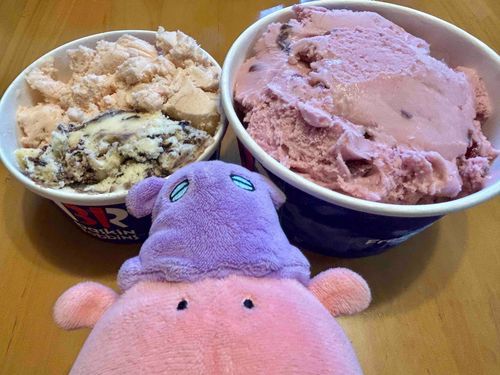 クーポンでアイスいっぱい食べられる季節だね🍨🍨🍨🍨