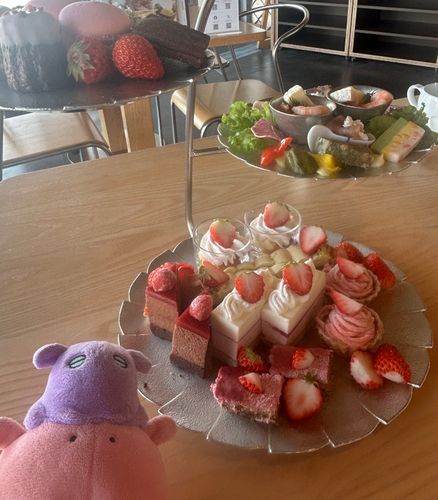 アフタヌーンティーだね🍓