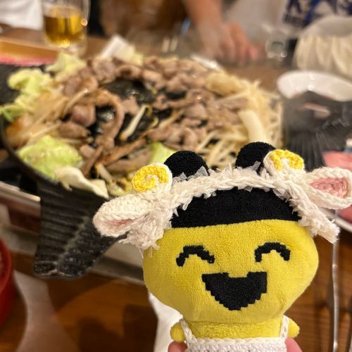 札幌行ってきた！
ジンギスカン食べに行くからまめっちを羊にしちゃった🐏