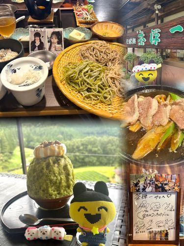茶禅一にお蕎麦とかき氷を食べに行った！めちゃ美味しかったー！