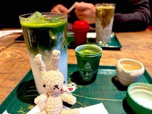 落ち着くしこんなに滑らかなほうじ茶ラテ飲んだの初めてだよー