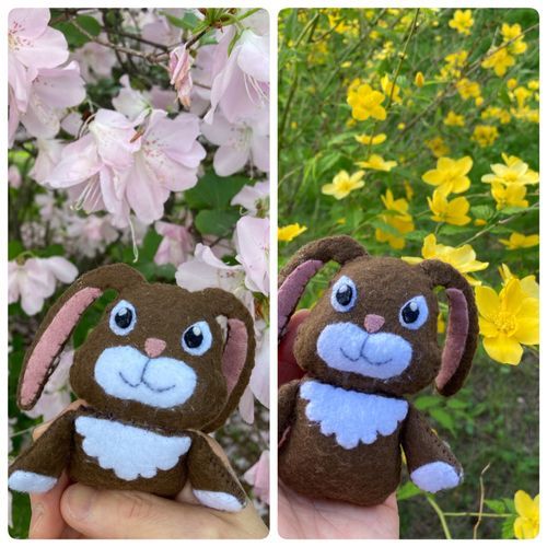 ツツジやヤマブキお花を見つけながらのお散歩は楽しいね