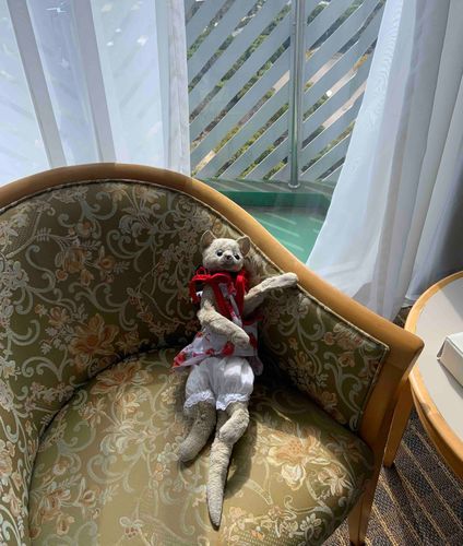 しーちゃんにはちとデカいなあ