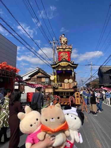 お祭り楽しかったです。とても賑やかで元気をもらいました😃