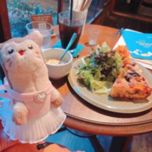 野菜のキッシュを食べました！