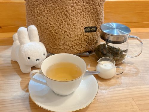 🐰⚪️意外とミルクが合うみたいです