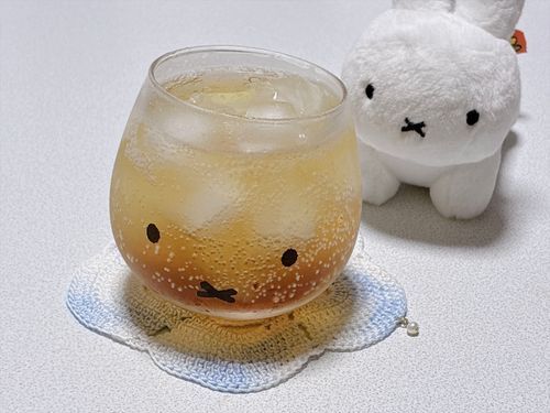 🐰⚪️お風呂上がりにシュワシュワどうぞ！