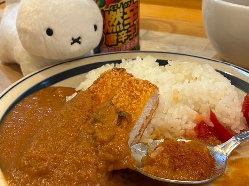 🐰⚪️そんな辛さマシマシにしたら、辛いですよ〜
