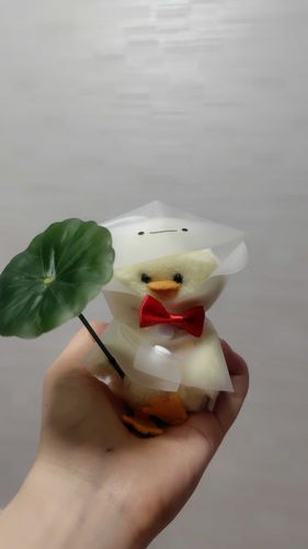 カッパがキツくて不機嫌なトリィ
