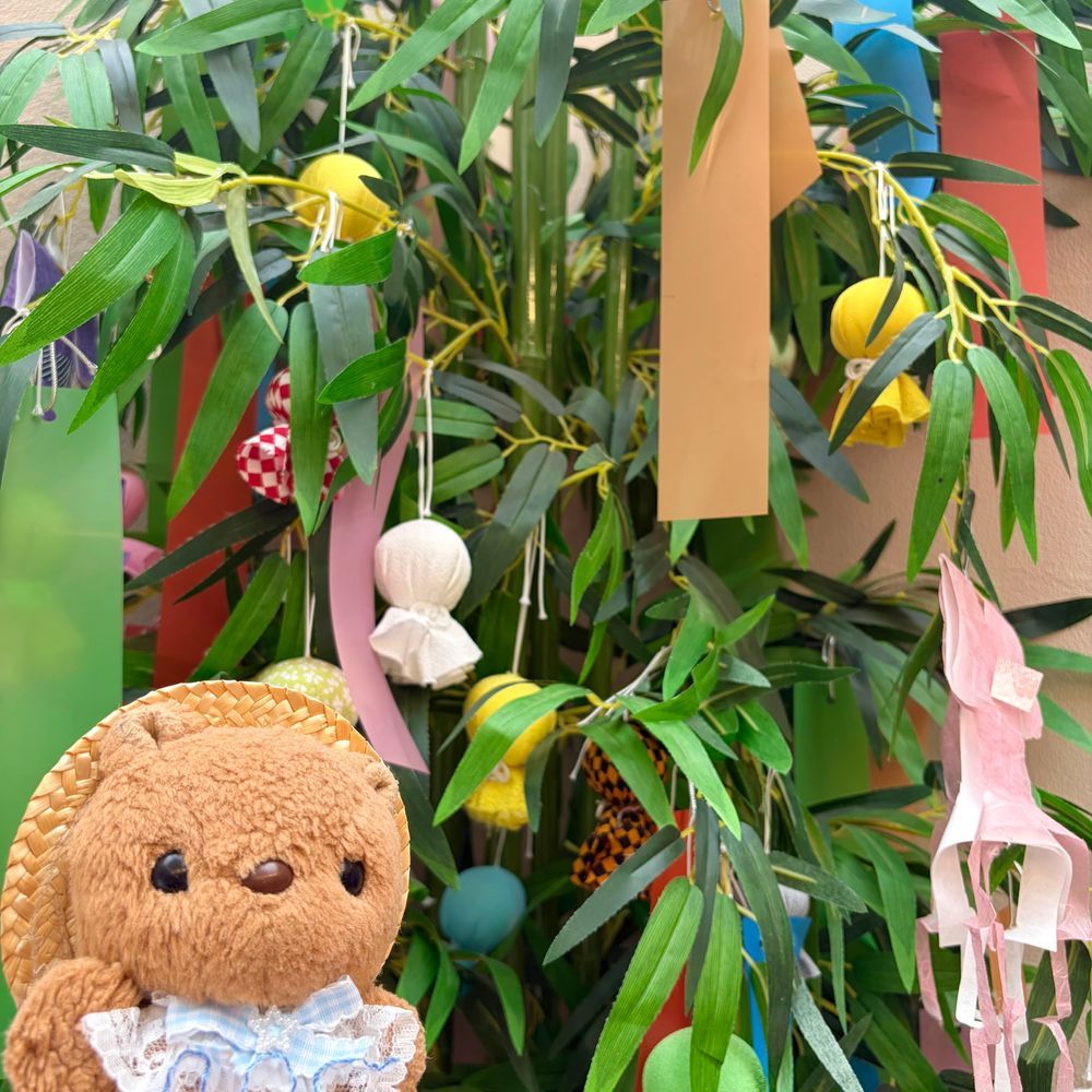 ことしも たなしじんじゃの てるてるとんねる いってきたよ～💖
おしゃしん いぱい とったから また あした とうこう するね📸

きょは とっても むしむし あつかったけど てるてるぼうずさんたちに あえて うれしく なちゃた🎶
‪(՞ .  ̫ .՞)︎💕︎
