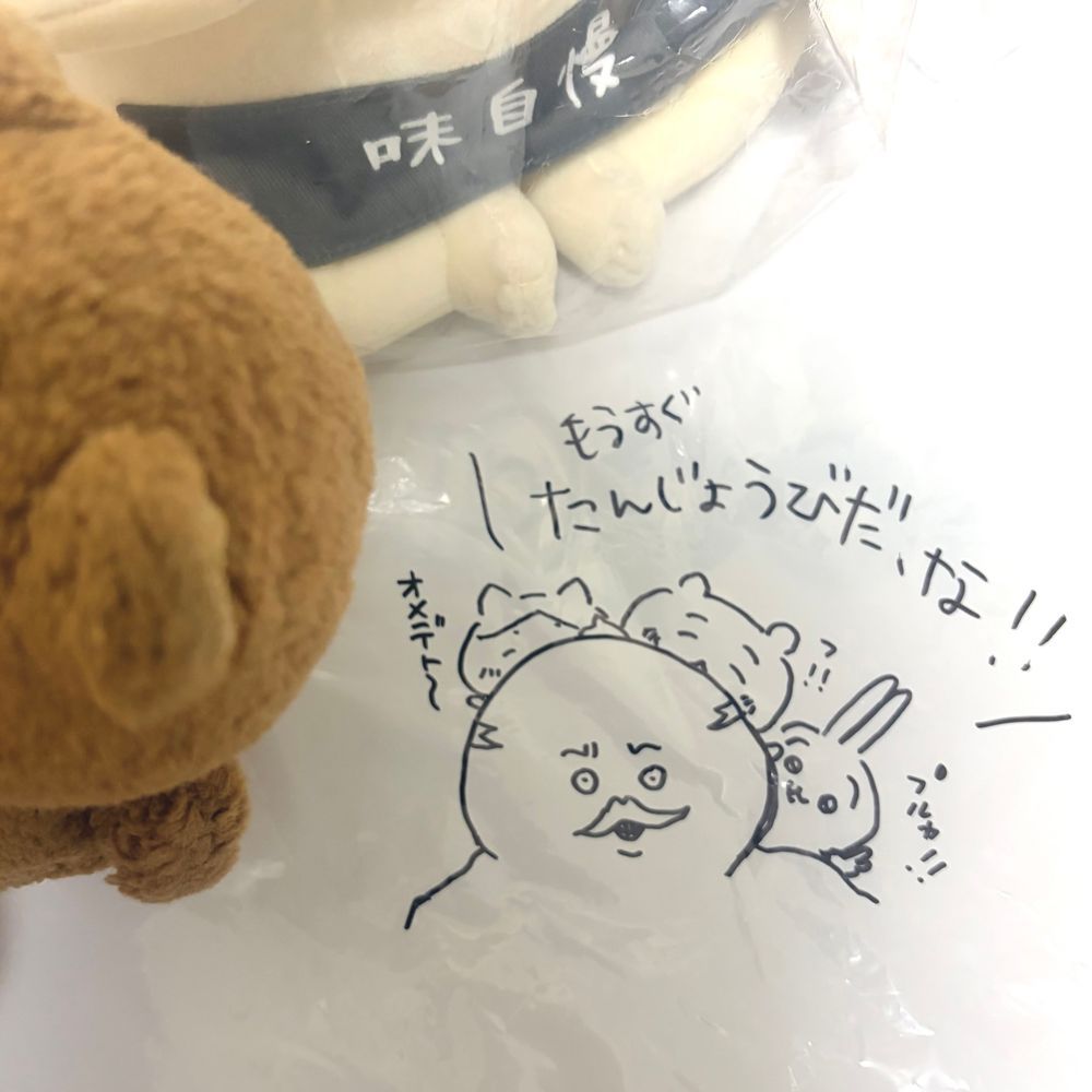 かいぬしの おともだちが しまじろうさんを ぷれぜんと してくれたよ～🎁✨️
どっしり とっても かっこいね💖
ふくろに すてきな めせーじも かいてくれて かいぬし だいかんげき✨️
おいすに すわって もらって ず～っと みつめてるよ🤭
りすも しまじろうさんと なかよし なれるかなあ？
‪(՞ .  ̫ .՞)︎💕︎