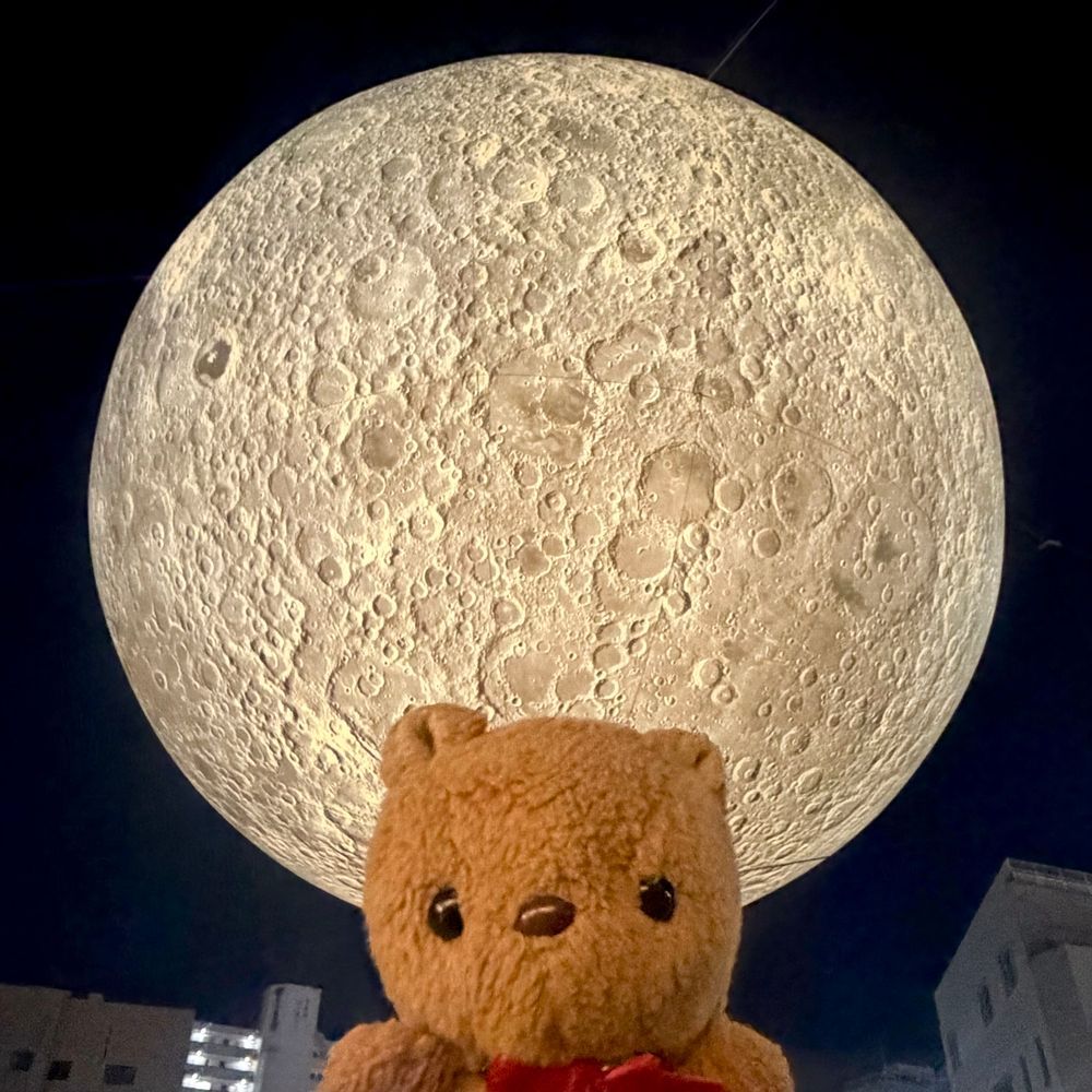 ちょとまえの おしゃしん📸
ことしも しもきたざわ むーんあーとないと いってきたよ~🎶
あきちに ぽっかり うかんでる おつきさま ふしぎ だよね~🌕✨️
ことしは あかりが つかない とらぶるも あって したに おろして しぼんだ おつきさまも みられたよ🤭
2まいめの あーとさくひんも おもしろいよねえ😭😈🎶
(՞ . ̫ .՞)︎💕︎