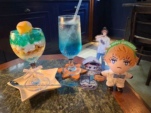 𝐇𝐚𝐩𝐩𝐲 𝐁𝐢𝐫𝐭𝐡𝐝𝐚𝐲 𝐑𝐢𝐨-𝐬𝐚𝐧🐦
𝟐𝟎𝟐𝟔.𝟎𝟔.𝟐𝟏

🐦「6月の誕生石のパルフェで祝ってもらったぞ🍨
グリーンとブルーが混ざった宝石💎のようなゼリーが綺麗で美味かったな」