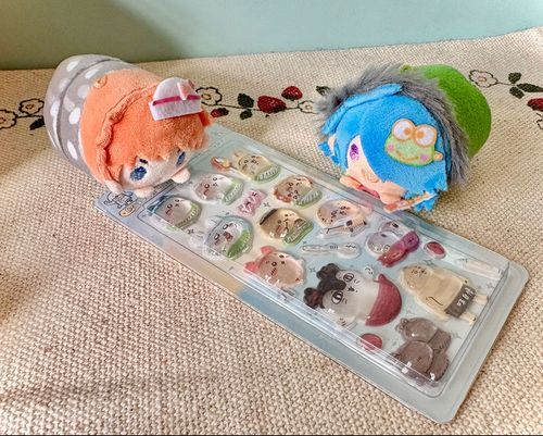 😸「なんかちいさくて」

🐥「かわいいヤツ…！✨」