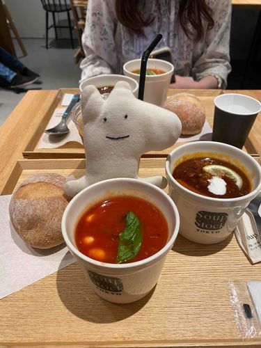 久しぶりー！！スープ！！！