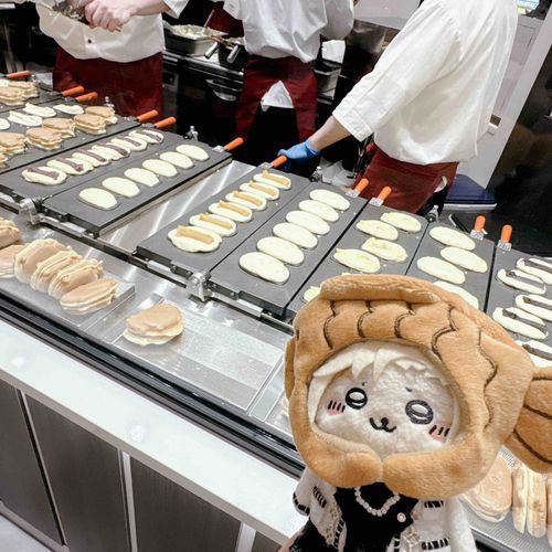 たくさんのたい焼きに大興奮なラッコさん🦦🐟🤍