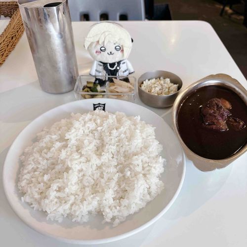 激辛カシミールカレーとラッコさん🦦🍛🔥