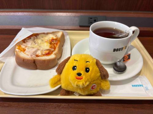 ドトールのホットモーニングだよカスタムくん