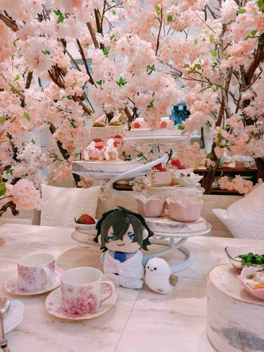 お花見ヌン茶
withシマエナガだねらんぽさん