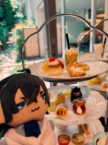 昭和レトロなアフタヌーンティーだよらんぽさん