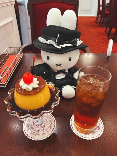 固めプリンでございます。
うさこ嬢
