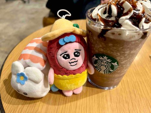 放課後スタバ🎶
ともだちのんぽちゃむも一緒に、、