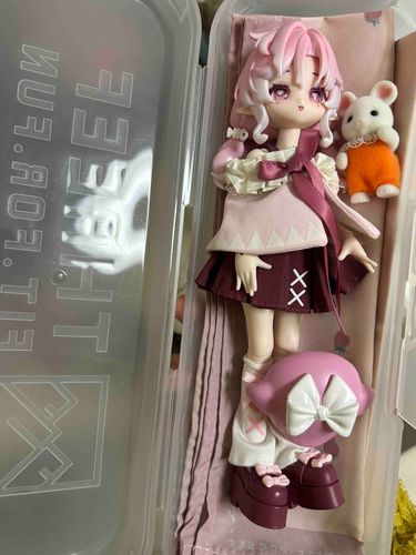 ドールちゃんはこんな感じで連れていきます>  ̫ <👍🏻🎀
あとシルバニアの🐭ちゃんもこの前お迎えしたのでこの子も連れていきます！！
大人数