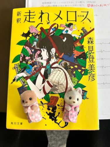 勉強に追われながら森見登美彦を読む赤ちゃん