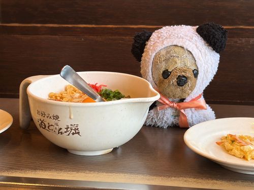 今日はお好み焼き🍽️
サイドメニューのかに玉も美味しかった🌟