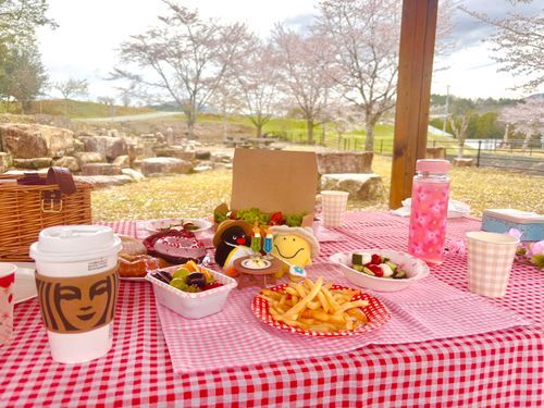 🌸🍒🌸🍒🌸🍒🌸🍒🌸
穴場の公園で
貸切状態♪
景色をふたりじめ！
🌸🍒🌸🍒🌸🍒🌸🍒🌸