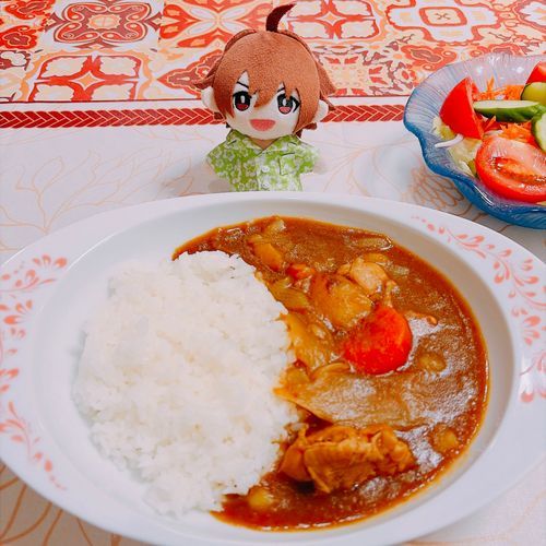 こんやは カレー だぜ！