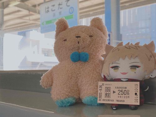 さむくて、去年の北海道を思い出すね、たとん。