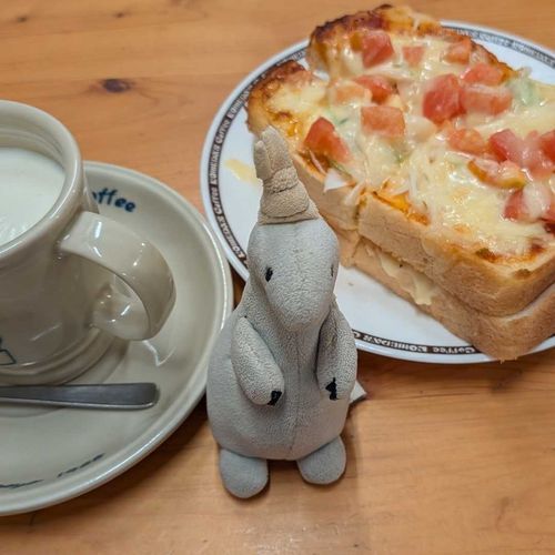 おもったより おおきくて びっくりしたんだよ。うまぁ♪