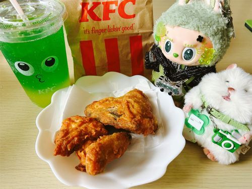 ケンタッキー🍗美味しくてタンパク質も取れるの最高👍