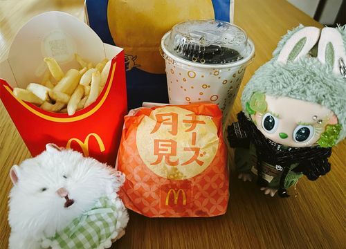 こないだ食べた月見🌕🍔🍳