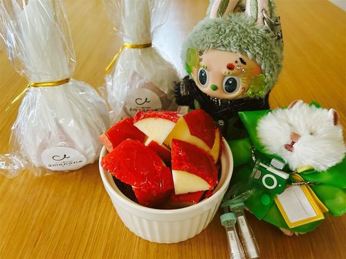専門店のりんご飴が無性に食べたくなる時がある🍎🍭おいしー！