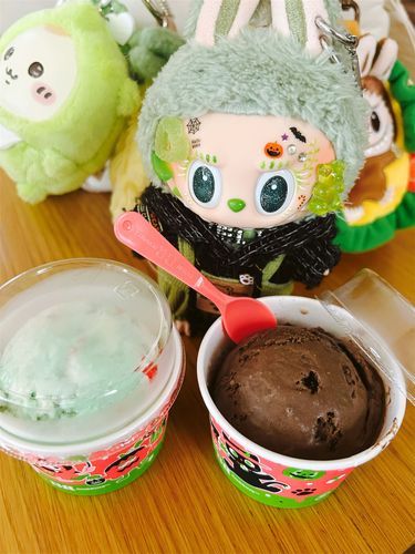 最近食べたサーティワン🍨チョコレートが1番好き💚
