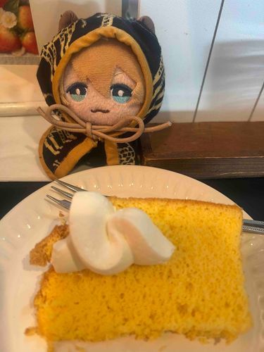 シフォンケーキ、うまいッスね！