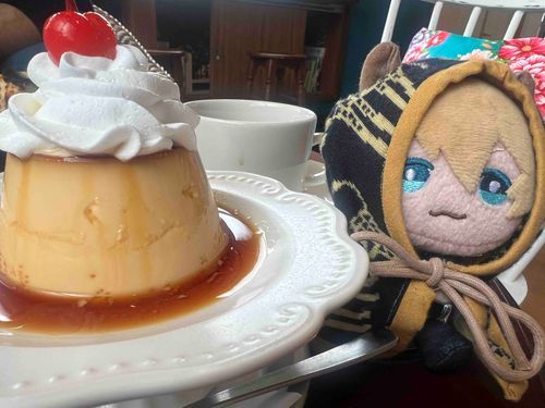 プリンおいしいッスね！