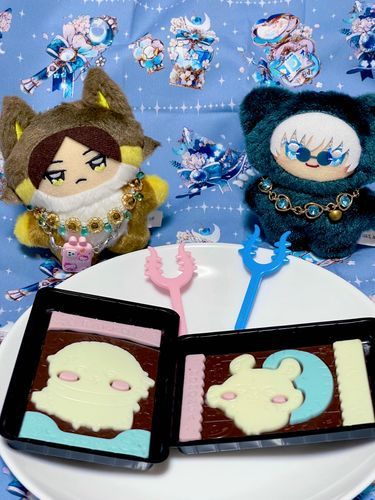 もらった。
おれは青でもピンクでもどっちでもいいよ