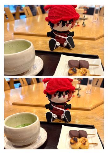 「……」
「これ、小さいからおれのだよな」

あっ……あー……い、一緒に食べよっか