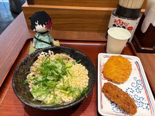 「久しぶりに外でめし食ったな」