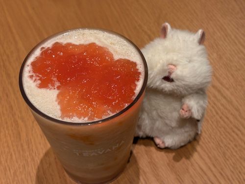 「ティバーナのフラペチーノ！美味しかった」